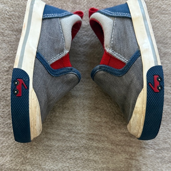 See Kai Run Gray and Navy Kids Sneakers - Picture 6 of 6